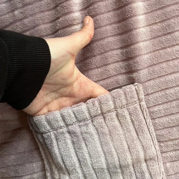 Soft Surroundings Purple Fleece 3/4 Zip Pullover Size PXL - Picture 5 of 8